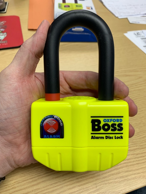 BOSS Alarm Padlock